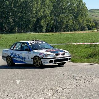 Emanuele Franco e Flavio Aivano dominano la prima tappa del rally del Grappolo