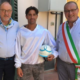 Bartoletti con il rettore Cordero e il sindaco Paolo Luzi