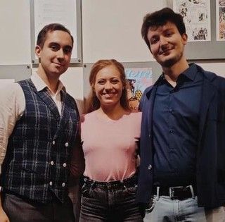 Da sx: Sernini, Mussa e Alpan (foto archivio)