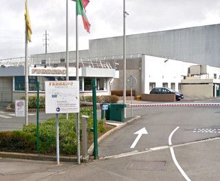 Lo stabilimento Ferrero Ardennes, in rue Pietro Ferrero ad Arlon, in Belgio
