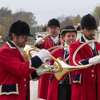 Equipaggio di suonatori da caccia a Stupinigi