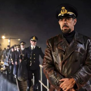 Pierfrancesco Favino in un'immagine tratta dal film &quot;Comandante&quot;