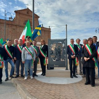 Nel comune di Lu e Cuccaro Monferrato il volto di Nils Liedholm scolpito nell’acciaio