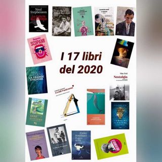 Locandina riassuntiva migliori libri 2020