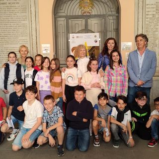 Una foto di gruppo degli &quot;Alfieri&quot;