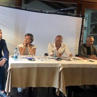 Da sx: Marco Gabusi, Paola Malabaila, Carlo Fornaca, Fabio Carosso