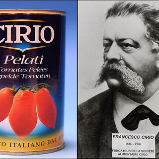 Francesco Cirio, fondatore dell'omonima azienda conservatoriera