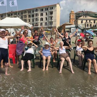 Gita al mare per gli ospiti della casa di riposo di Castagnole Monferrato, &quot;Coniugi Valpreda Capitolo&quot;