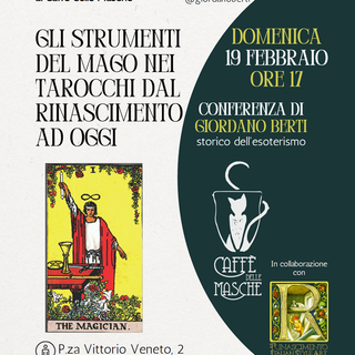 A Revigliasco d'Asti lo storico Giordano Berti tiene una conferenza sul Mago nelle carte dei Tarocchi