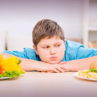 Immagine generica di obesità infantile