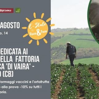 La locandina della Giornata dedicata alla Fattoria biologica Di Vaira