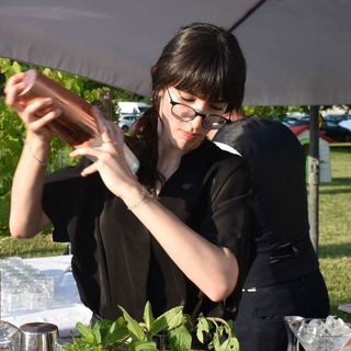 Giulia Del Trotti, bartender costigliolese