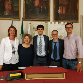 La Giunta Orecchia al momento dell'insediamento