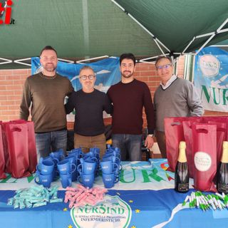 Il Nursind di Asti è tornato nella piazza dell'ospedale (piano -1) per gli auguri ai propri iscritti [VIDEOINTERVISTA]