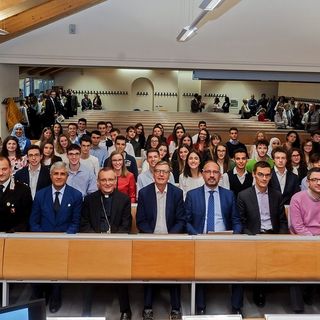 Il gruppo dei premiati
