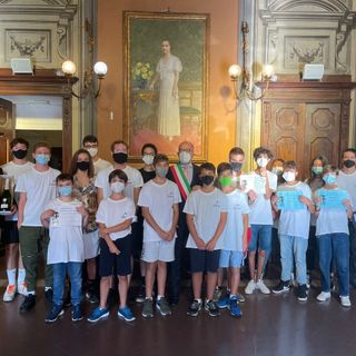 Ricevuti in Municipio i giocatori del Circolo Scacchistico Astigiano
