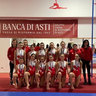 Campionato nazionale di ginnastica artistica femminile: i risultati dell'Olimpia Asti