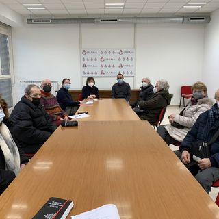 Nella foto, da sinistra: Raffaella Cervellino,Giordano Alfredo, Fulvio Mortara, Silvana Saglietti, Mariangela Cotto, Roberto Giolito, Armando Carniato, Cristina Rollo, Piermaria Nosenzo e Giuseppe Nosenzo