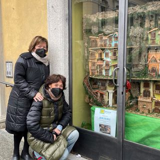 L'assessore Mariangela Cotto con la presidente dell'associazione Effatà Maria Luisa Bagnadentro