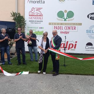 Moretta (CN): inaugurato il padel center intitolato a Egidio Invernizzi