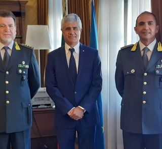 Ricevuto in Prefettura il nuovo comandante provinciale della Guardia di Finanza di Asti