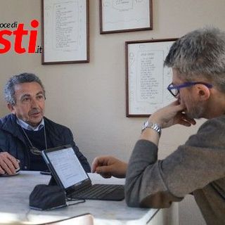 Paolo Crivelli ritratto nel corso dell'intervista (Ph. Merfephoto - Efrem Zanchettin)