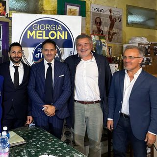 Da sinistra: Michele Iannotta, Luigi Giacomini, Pietro Fiocchi e Andrea Revel