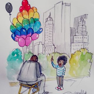 #FavoleaCasa di oggi propone “Il palloncino”, la favola psicologica sull’outing dei colori che abbiamo dentro, letta e commentata da Fata Zucchina