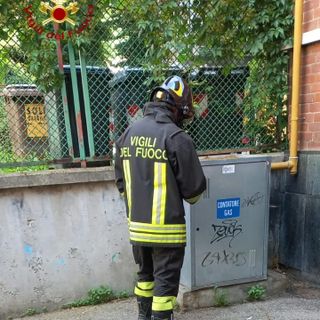 Fuga di gas questa mattina vicino alla scuola Cagni di Asti