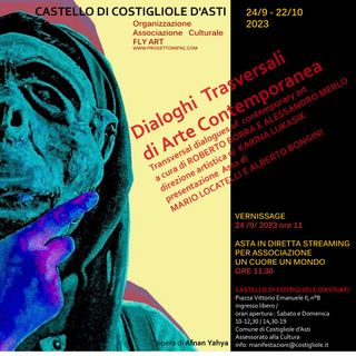 150 opere d'arte, tra cui Mirò e Ruggeri, in mostra dal 24 settembre al Castello di Costigliole