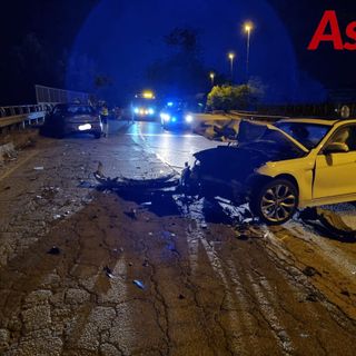 Schianto nella notte a Nizza Monferrato sulla tangenziale. I conducenti positivi all'alcol test