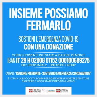 Lotta a Covid -19, dai Consorzi del vino del Piemonte trentamila euro a favore delle strutture ospedaliere regionali