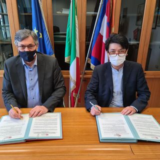 Luigi Genesio Icardi e Chen Ming