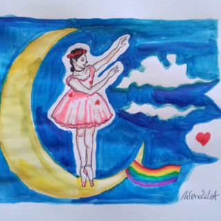 FavoleaCasa – Fata Zucchina legge e commenta &quot;La ballerina della Luna&quot; dal blog “Punto e Virgola Mamma”