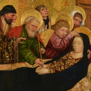 La Morte della Vergine di Antoine de Lonhy