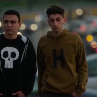 Una scena del film &quot;La profezia dell'armadillo&quot;