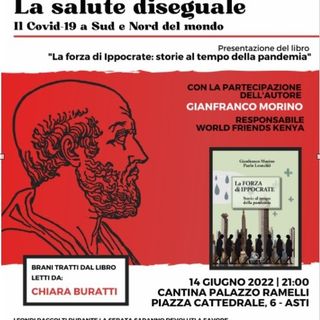 La locandina della presentazione letteraria