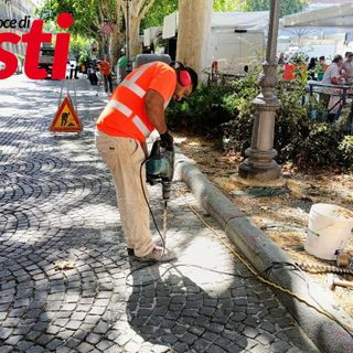 Palio: iniziati i lavori per l'allestimento della nuova pista