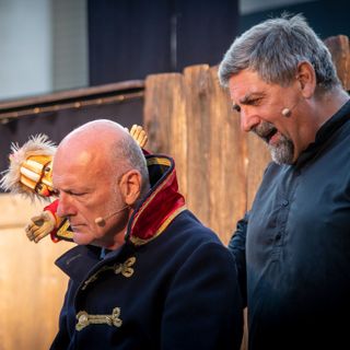 Lear e il suo Matto (Ph. Gianfilippo Masserano)