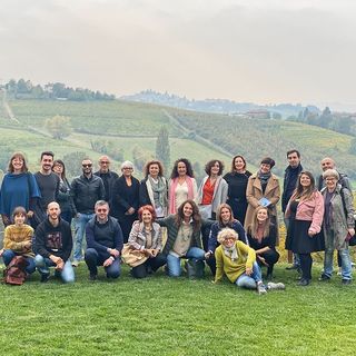 Il gruppo di partecipanti al corso di Coazzolo