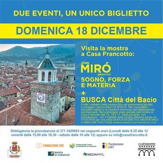 La locandina degli eventi di Busca