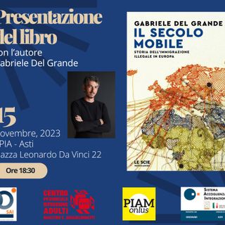 Mercoledì Gabriele Del Grande presenta “Il secolo mobile”: uno sguardo profondo sull’immigrazione in Europa