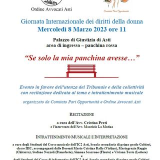 La locandina dell'iniziativa