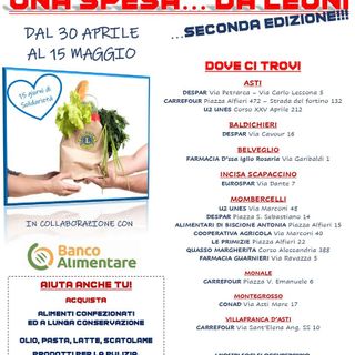 Da oggi e fino al 15 maggio torna &quot;Una spesa da leoni&quot;, con il Lions Club Storici, Artisti e Presepisti