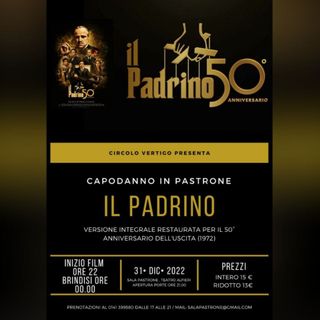 La locandina della proiezione di fine anno in Sala Pastrone