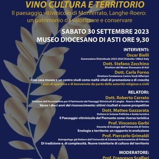 La locandina del convegno Lions in programma al Museo Diocesano