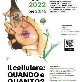 La locandina dell'incontro in programma presso l'”IIS V. Alfieri”