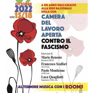 La locandina dell'iniziativa astigiana in programma domenica