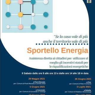 La locandina dell'iniziativa