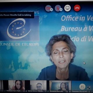 Luisella Pavan-Woolfe, direttrice dell'ufficio di Venezia del Consiglio d'Europa